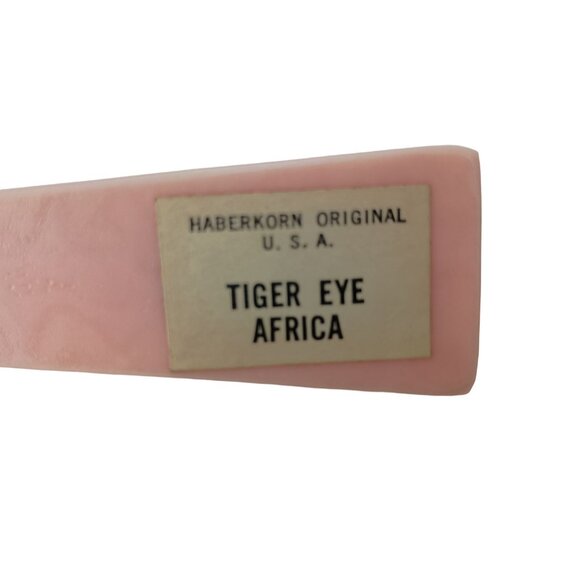 Haberkorn Original U.S.A.Tiger Eye Africa Letter Opener Vintage - Picture 4 of 4